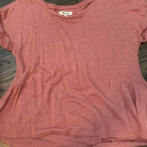 Madewell Peplum Top